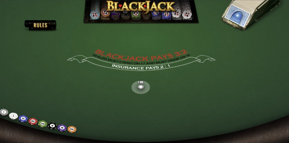 Jogar Blackjack no cassino Luva Bet