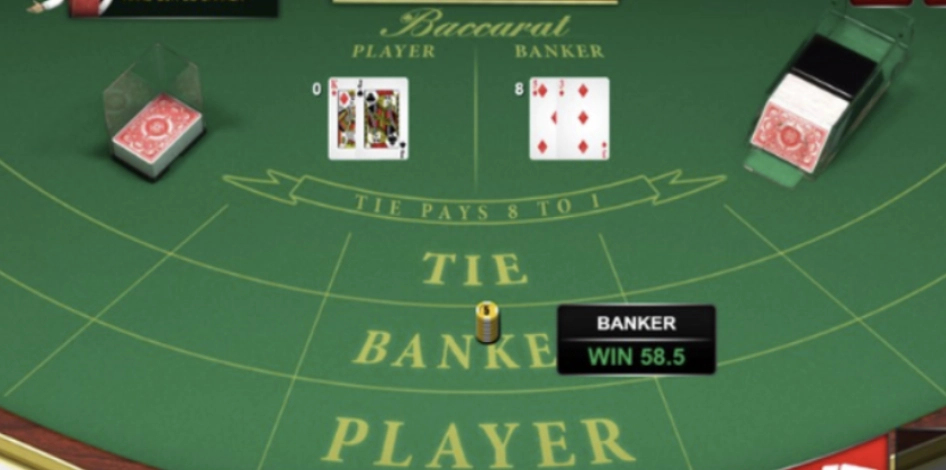 Baccarat no Luva Bet Cassino